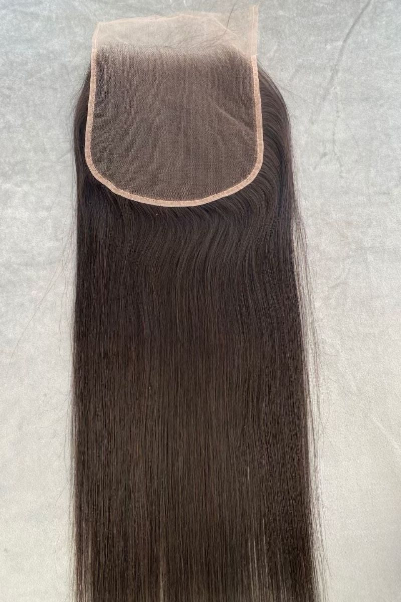 7x7 HD straight closure .