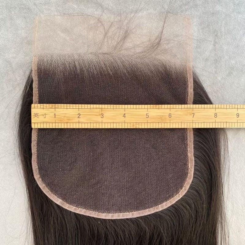 7x7 HD straight closure .