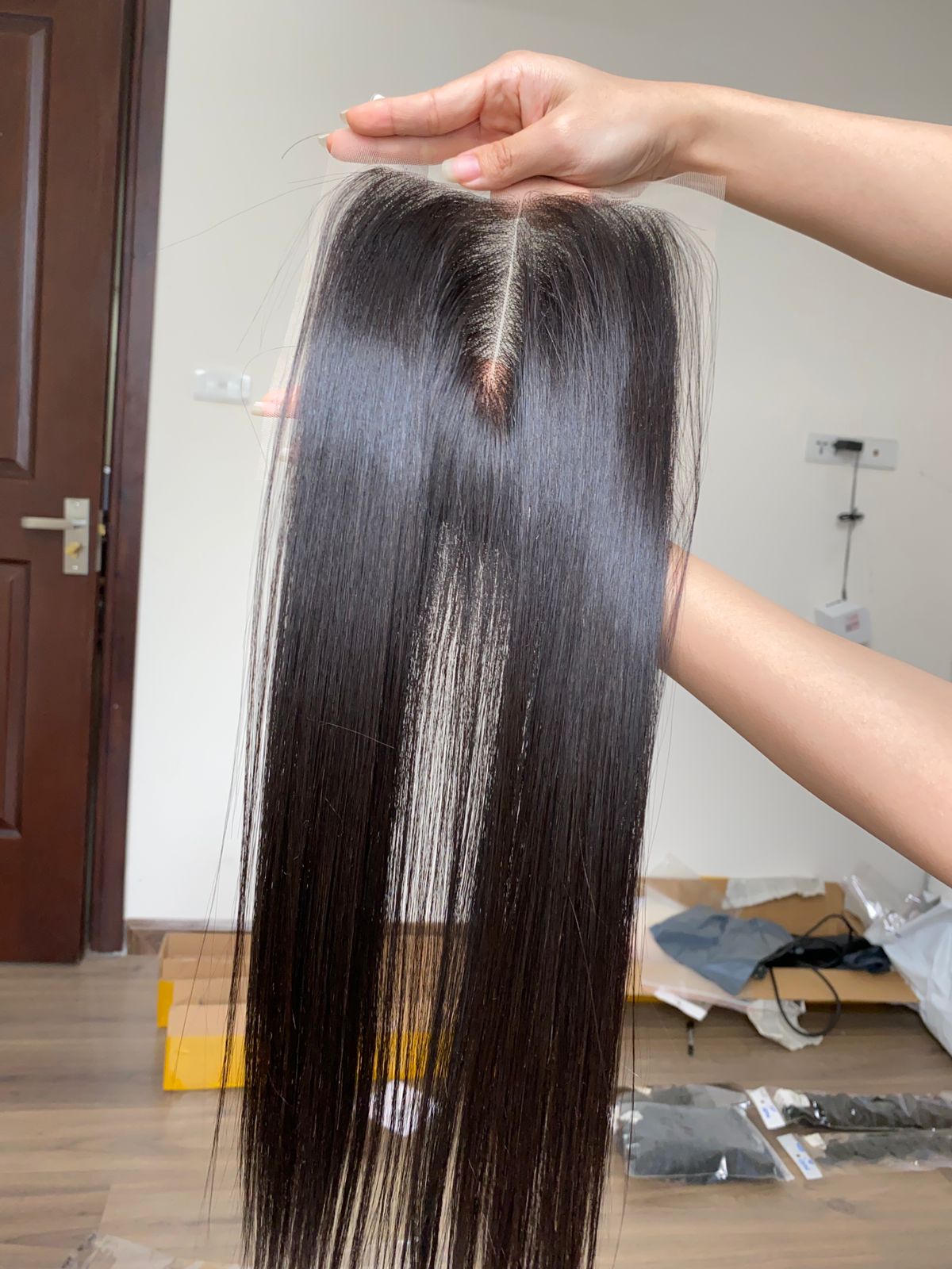 Bone Straight closure