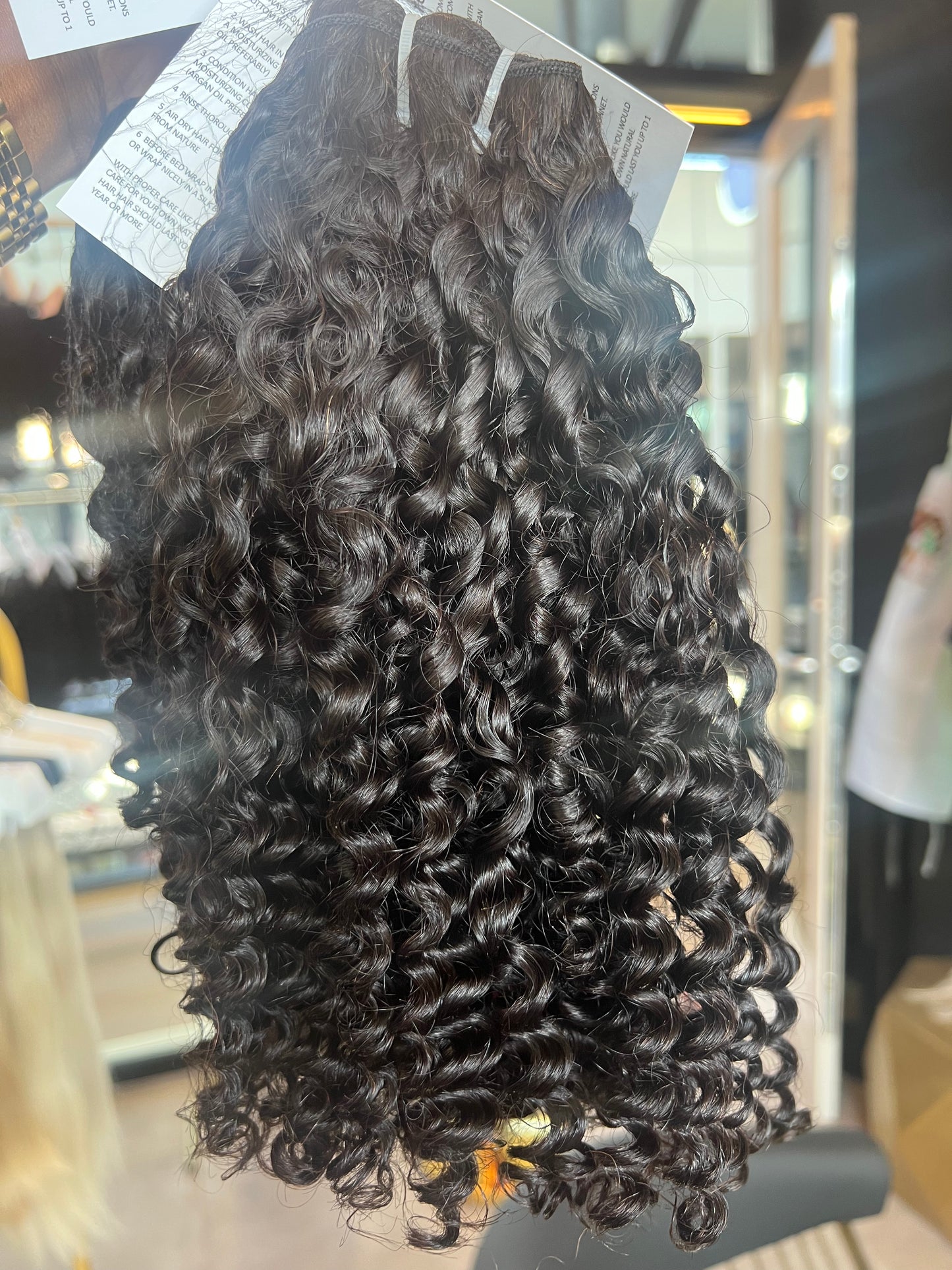Kinky curls