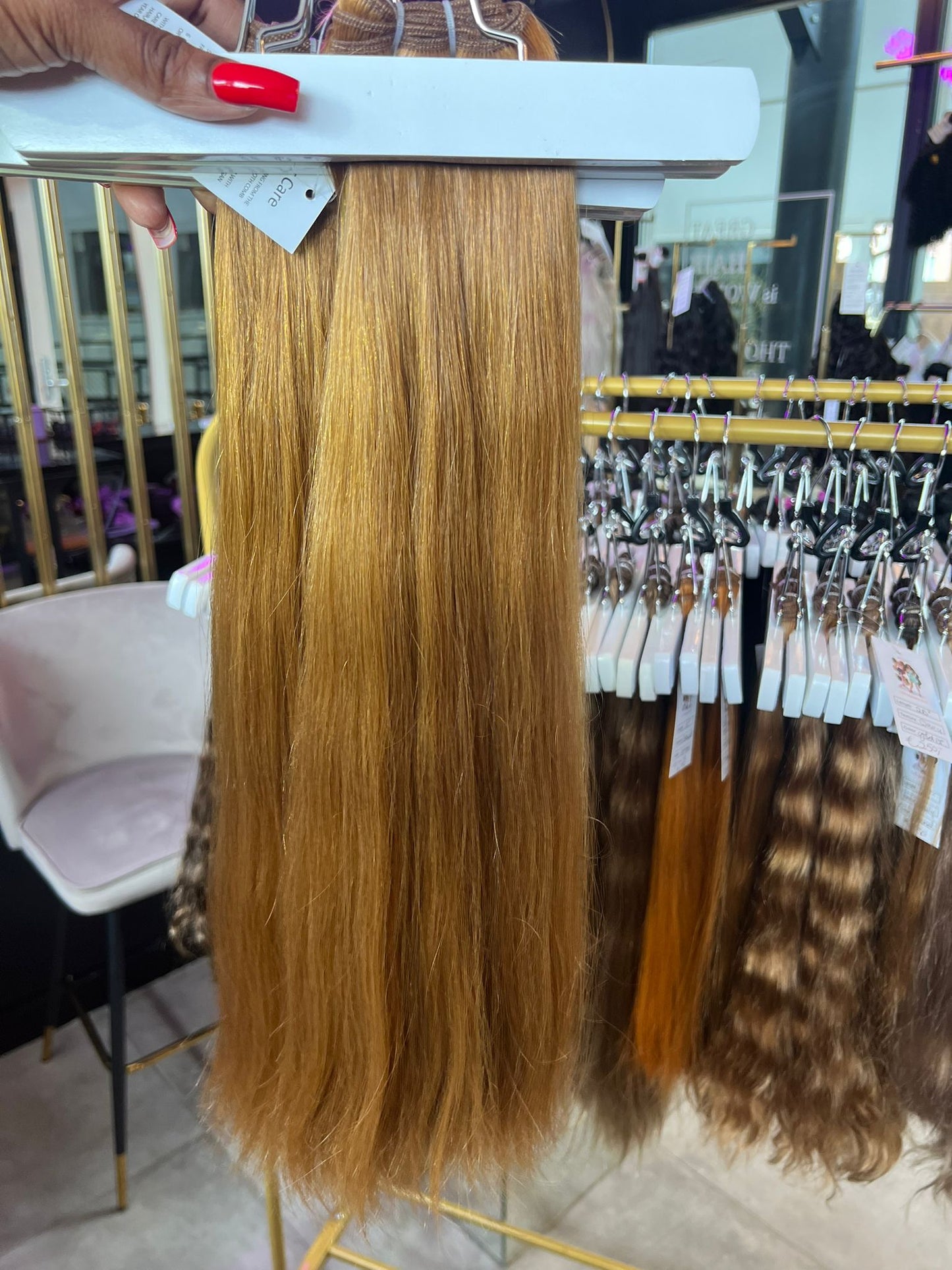 Honey blond