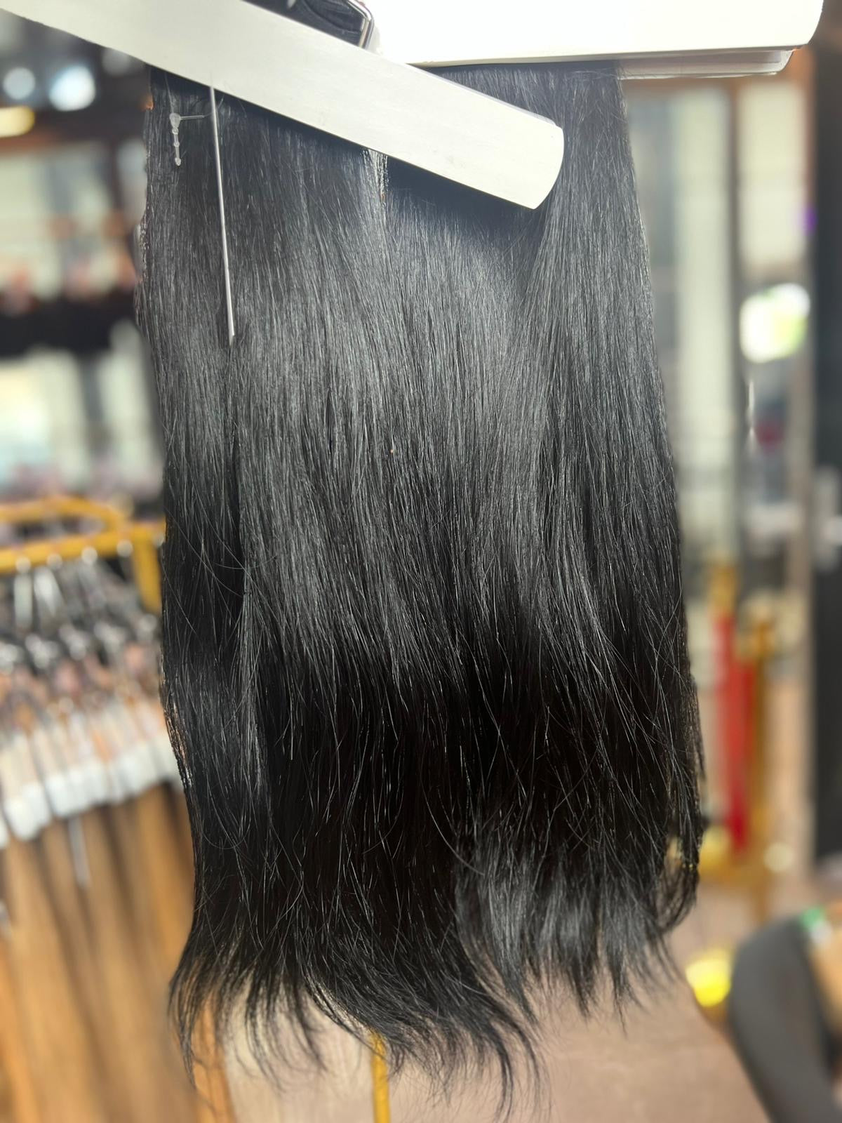 Straight hair