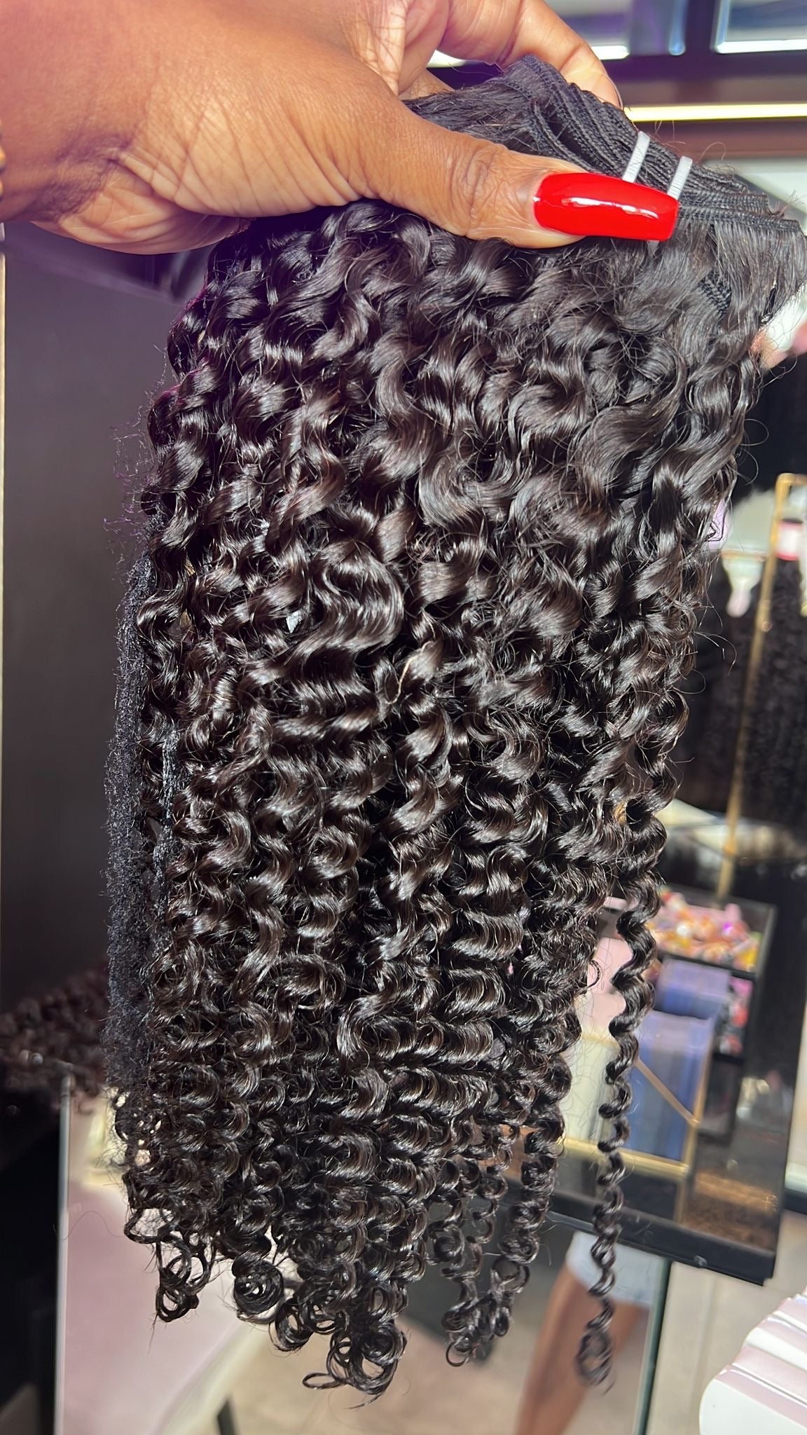 Kinky curls