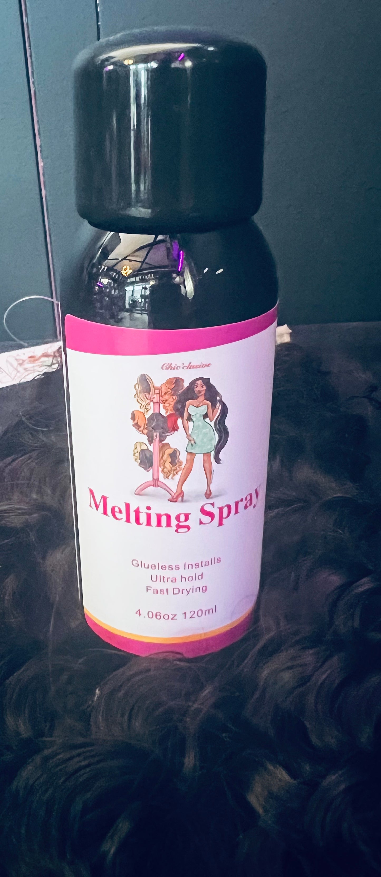 Melting spray