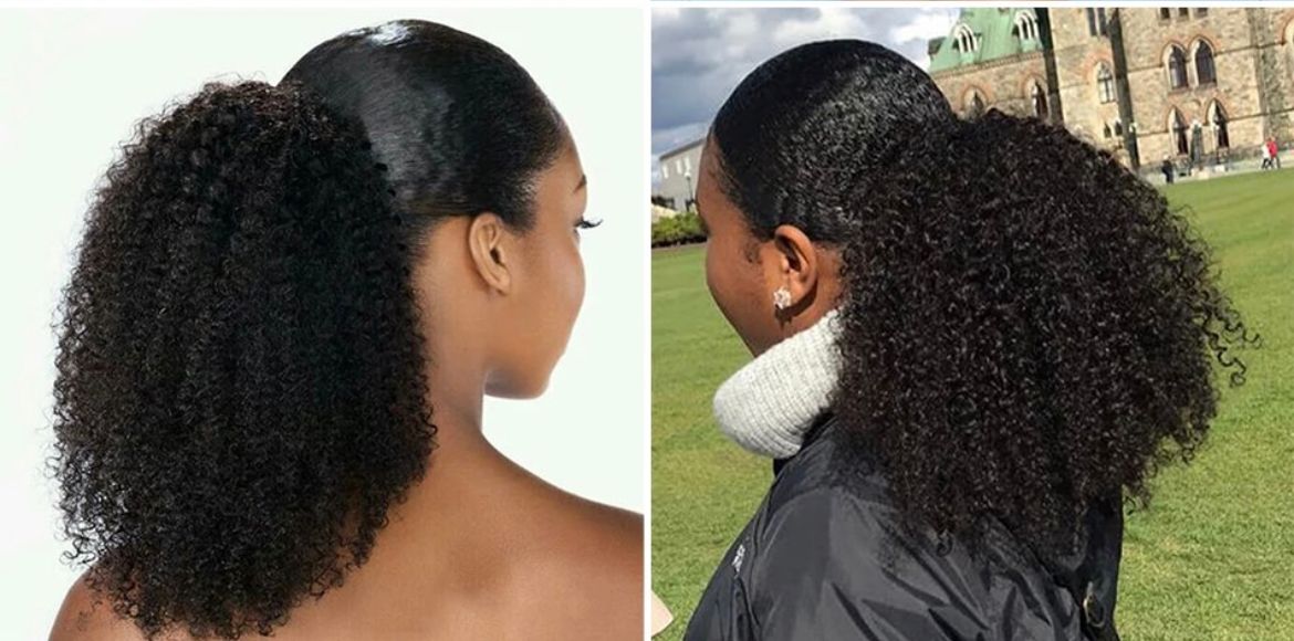 Kinky Curly Buns