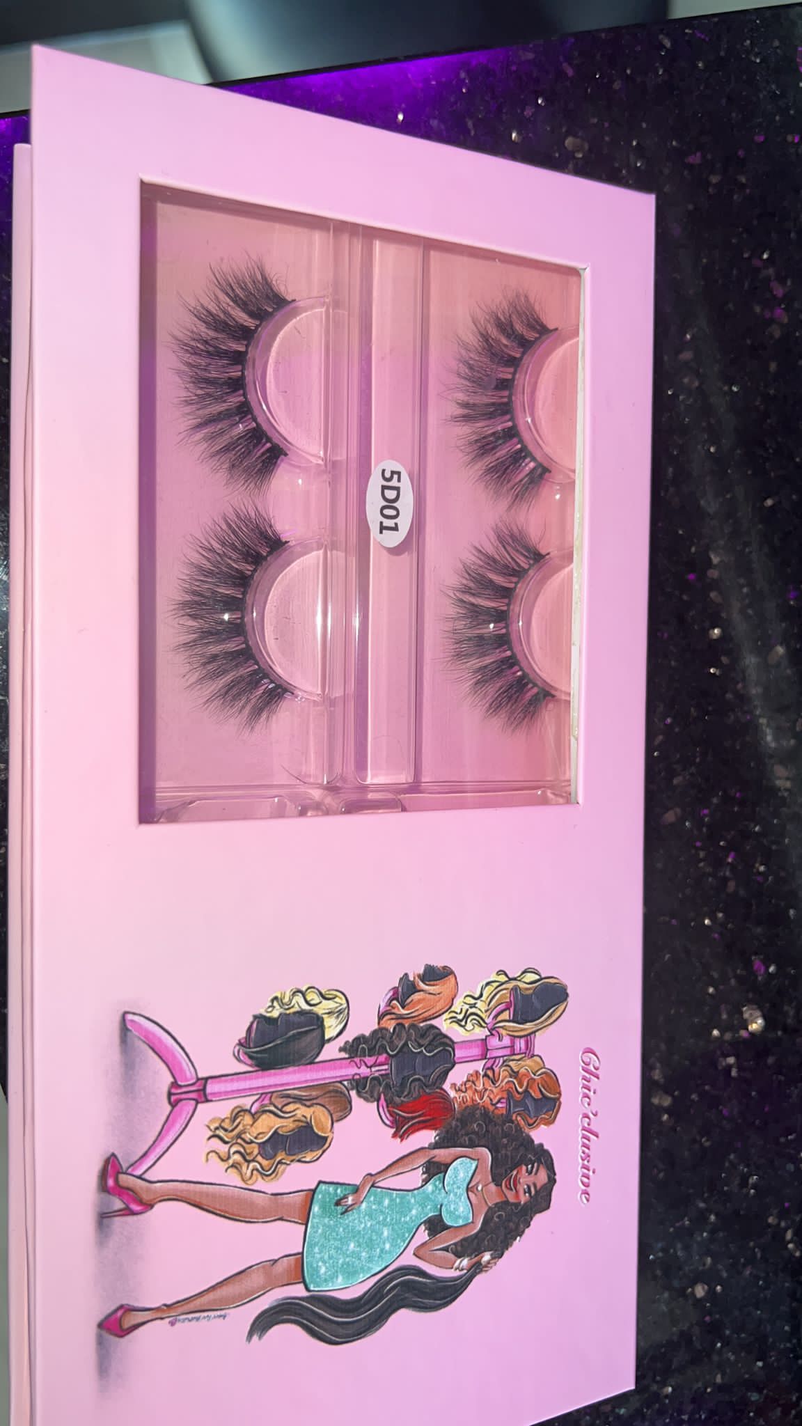 Mink Lashes Pair Of 4