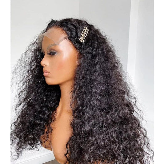 Curly closure wig